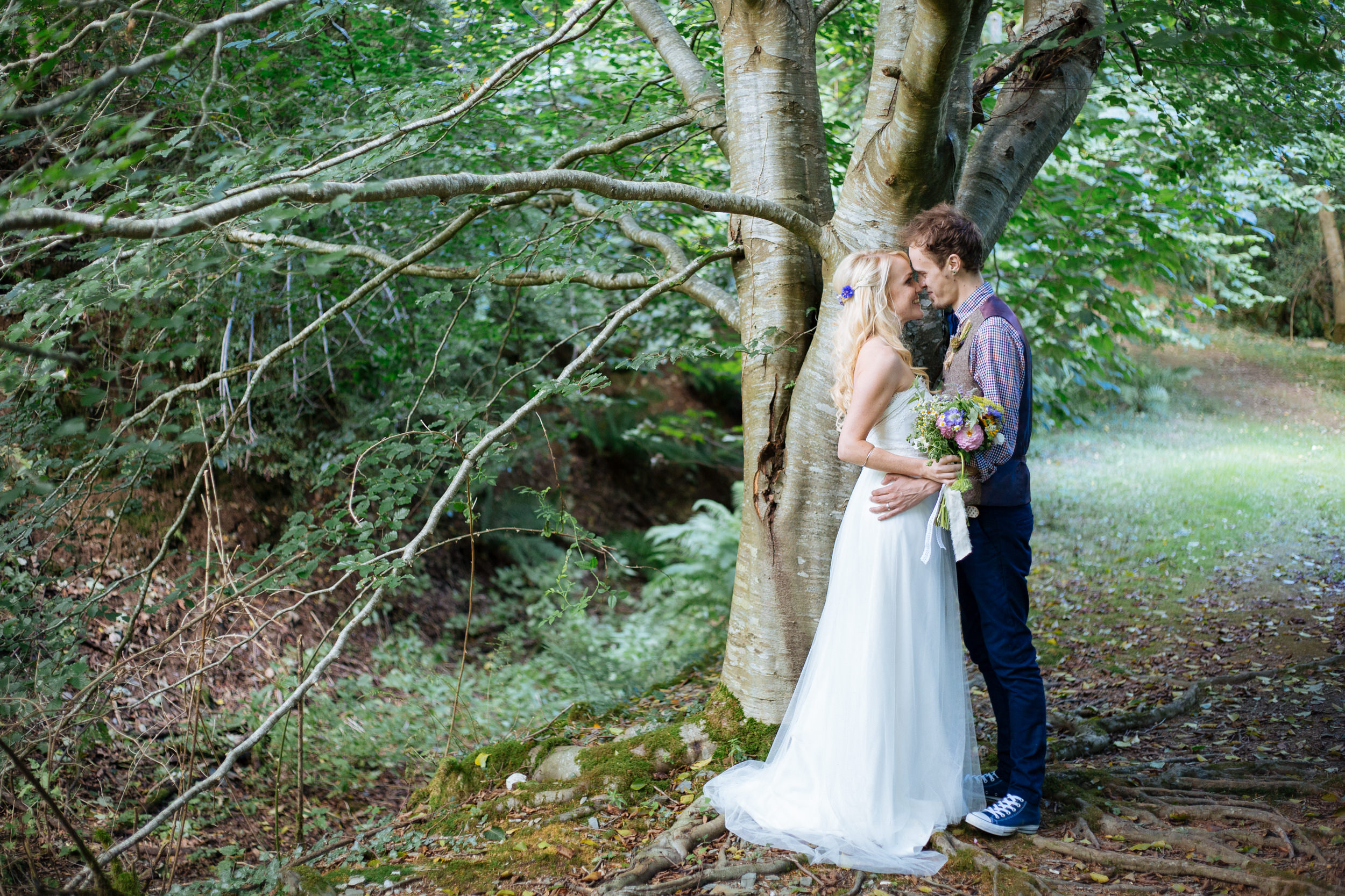 The Green Cornwall Wedding Photographer