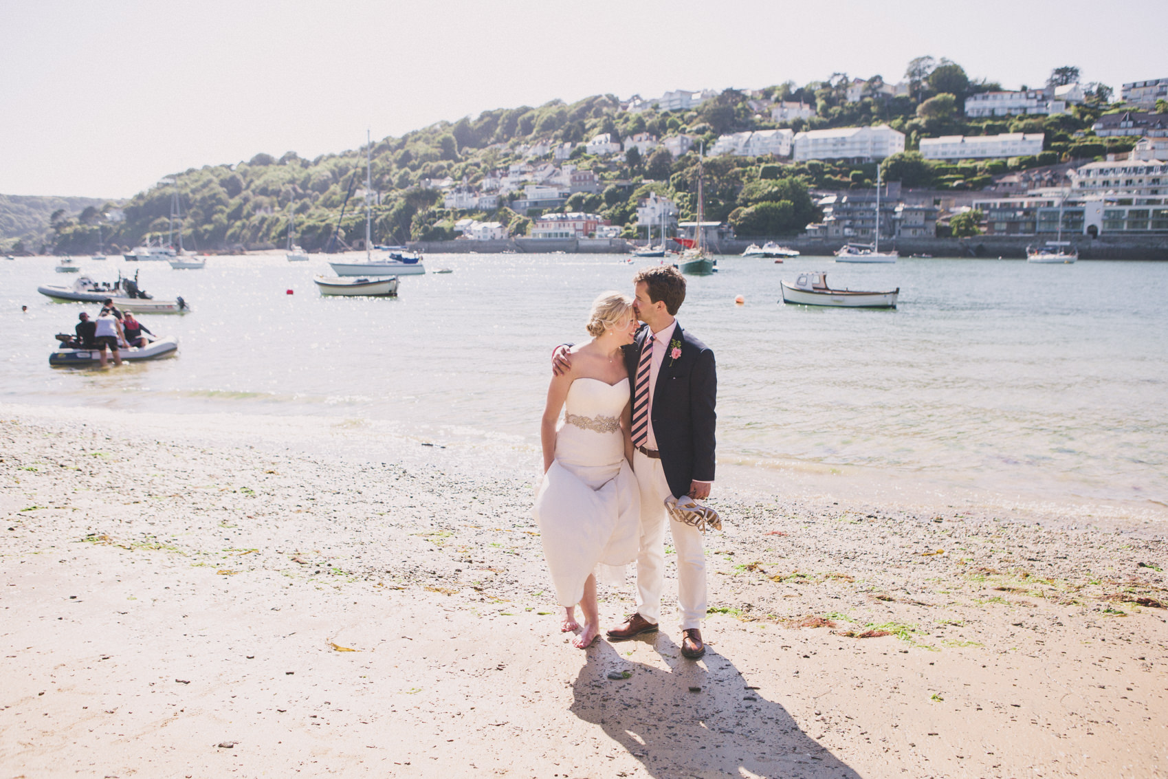 Becky & Richard | Salcombe Beach Wedding Photography