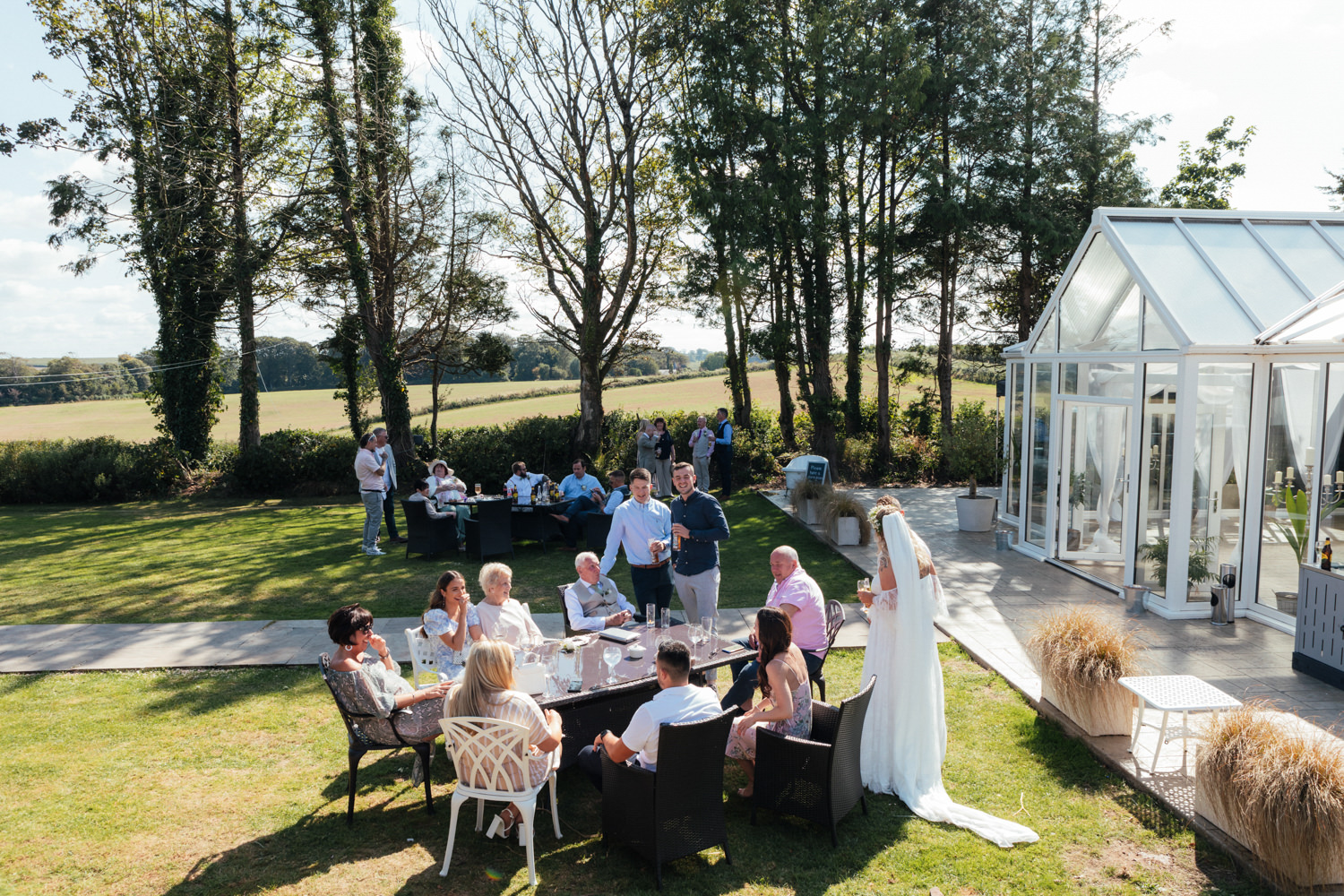 Beaconside House Wedding Photographer, Devon, Devon wedding, Devon wedding photographer, Devon wedding photography, August wedding, summer wedding, outdoor ceremony, outdoor wedding, wedding reception, wedding guests