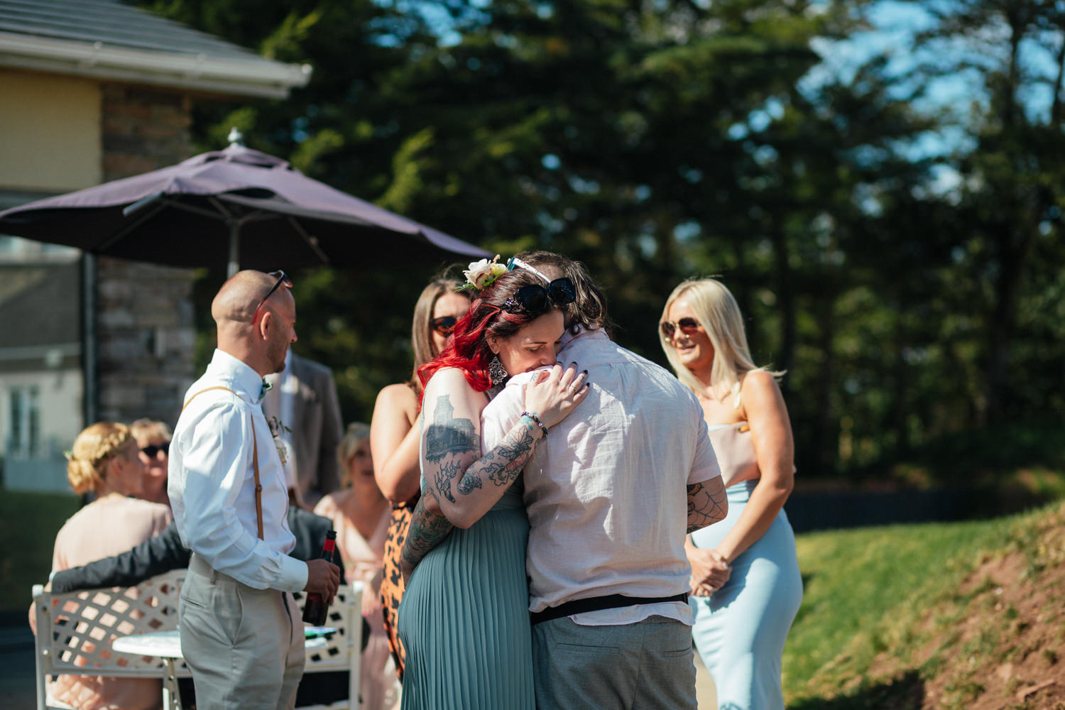 Beaconside House Wedding Photographer, Devon, Devon wedding, Devon wedding photographer, Devon wedding photography, August wedding, summer wedding, outdoor ceremony, outdoor wedding, wedding reception, wedding guests