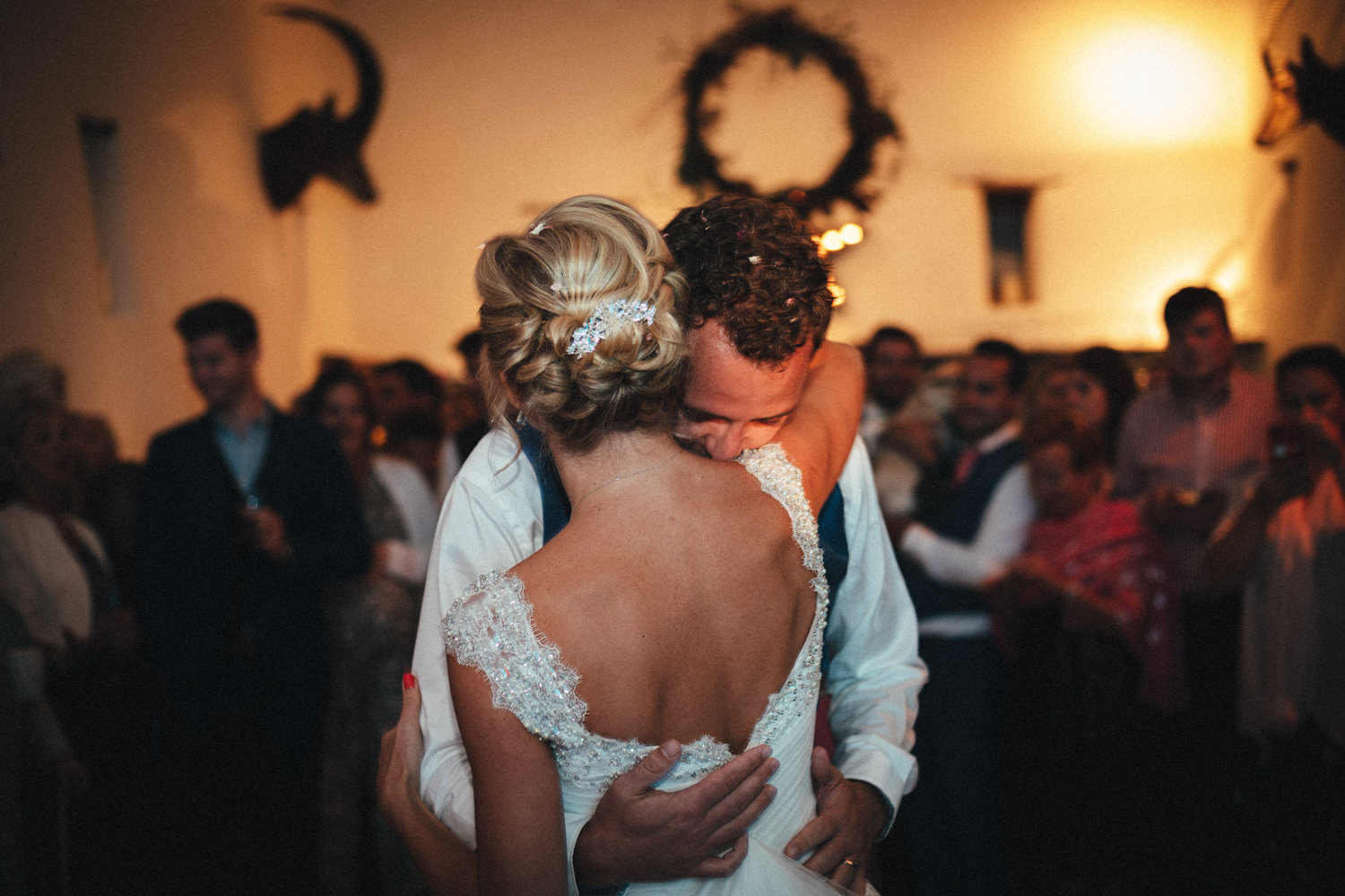 bride and groom, first dance, documentary wedding photography, Hayne Devon Wedding Photographer, wedding photographer Devon