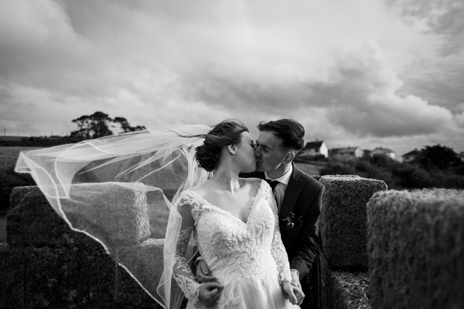 Pengersick Castle Wedding Photographer, wedding photographer Cornwall, romantic castle wedding, bride and groom, castle wedding, autumn wedding