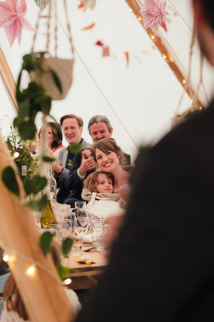 Devon Tipi Wedding Photographer