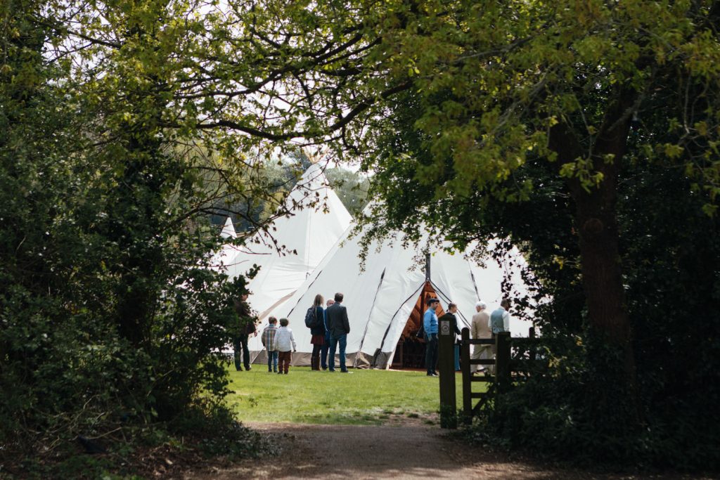 Devon Tipi Wedding Photographer